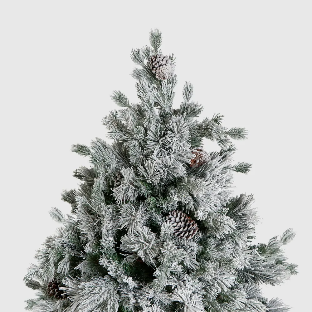 Елка искусственная Flora Стелла флоккато 210 см, фотография 3