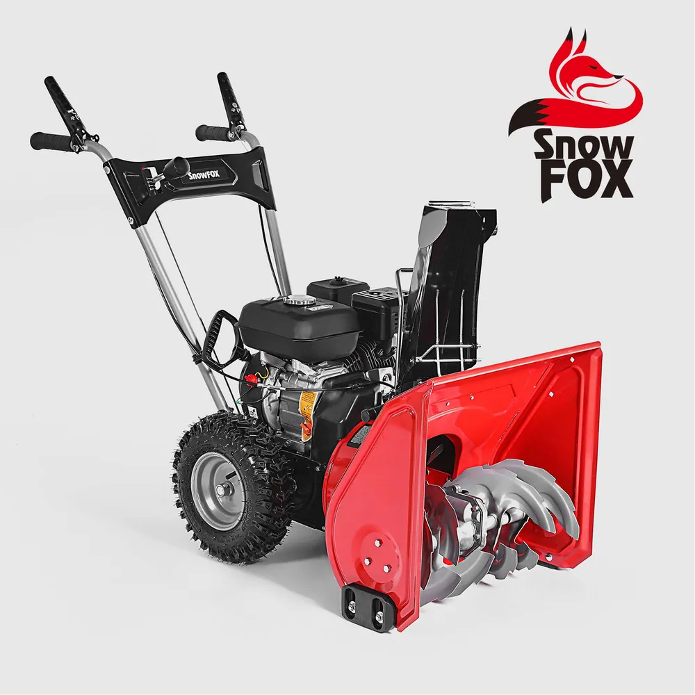 Snow Fox — Бензиновый снегоуборщик Snow Fox с ручным стартером (KCM21)
