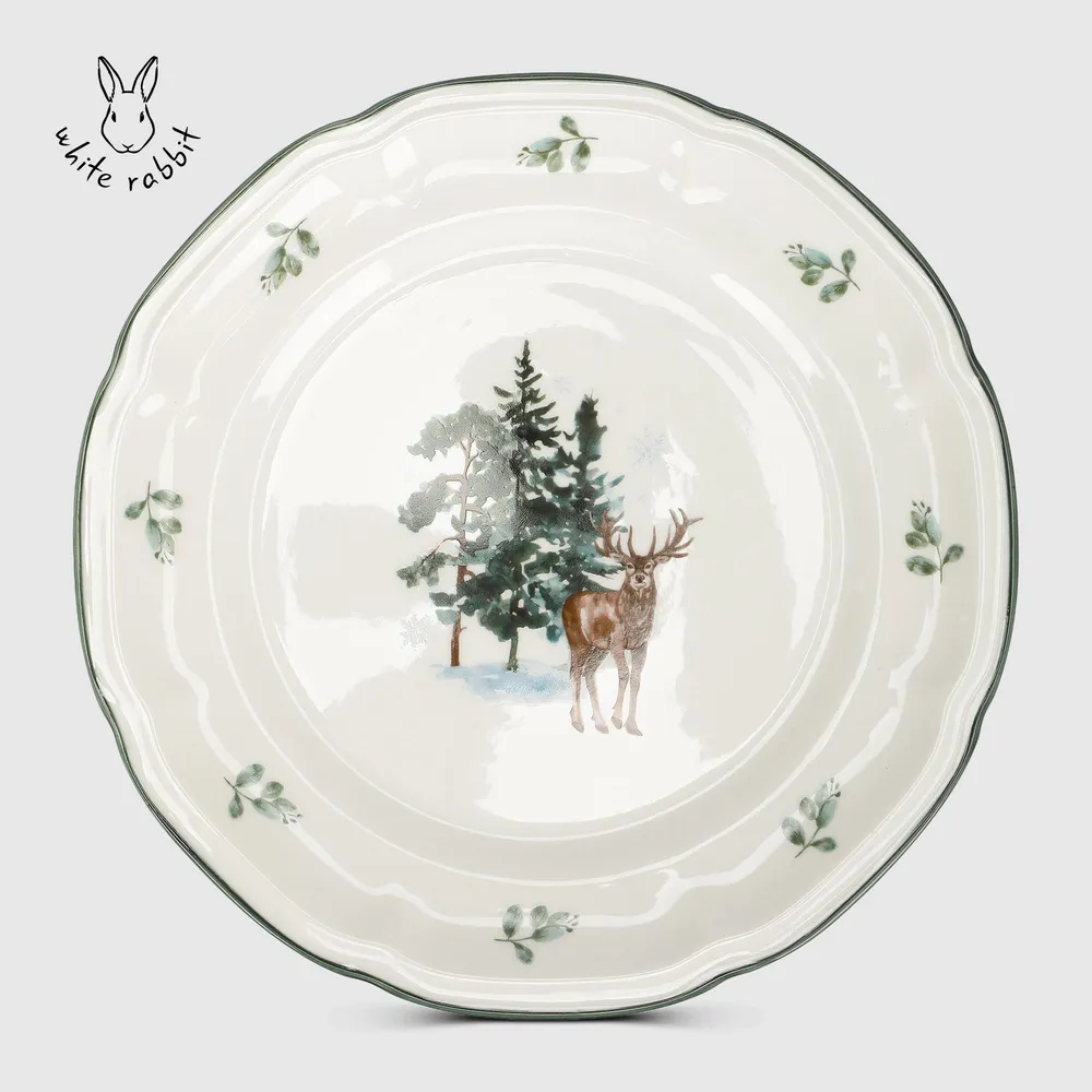 Набор столовой посуды White Rabbit ny Forest 16 предметов, фотография 3