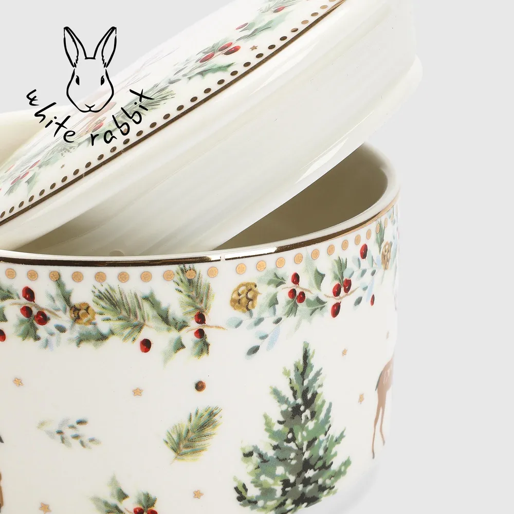 Коробка White Rabbit Deer для конфет 11х11х7,2 см, фотография 4
